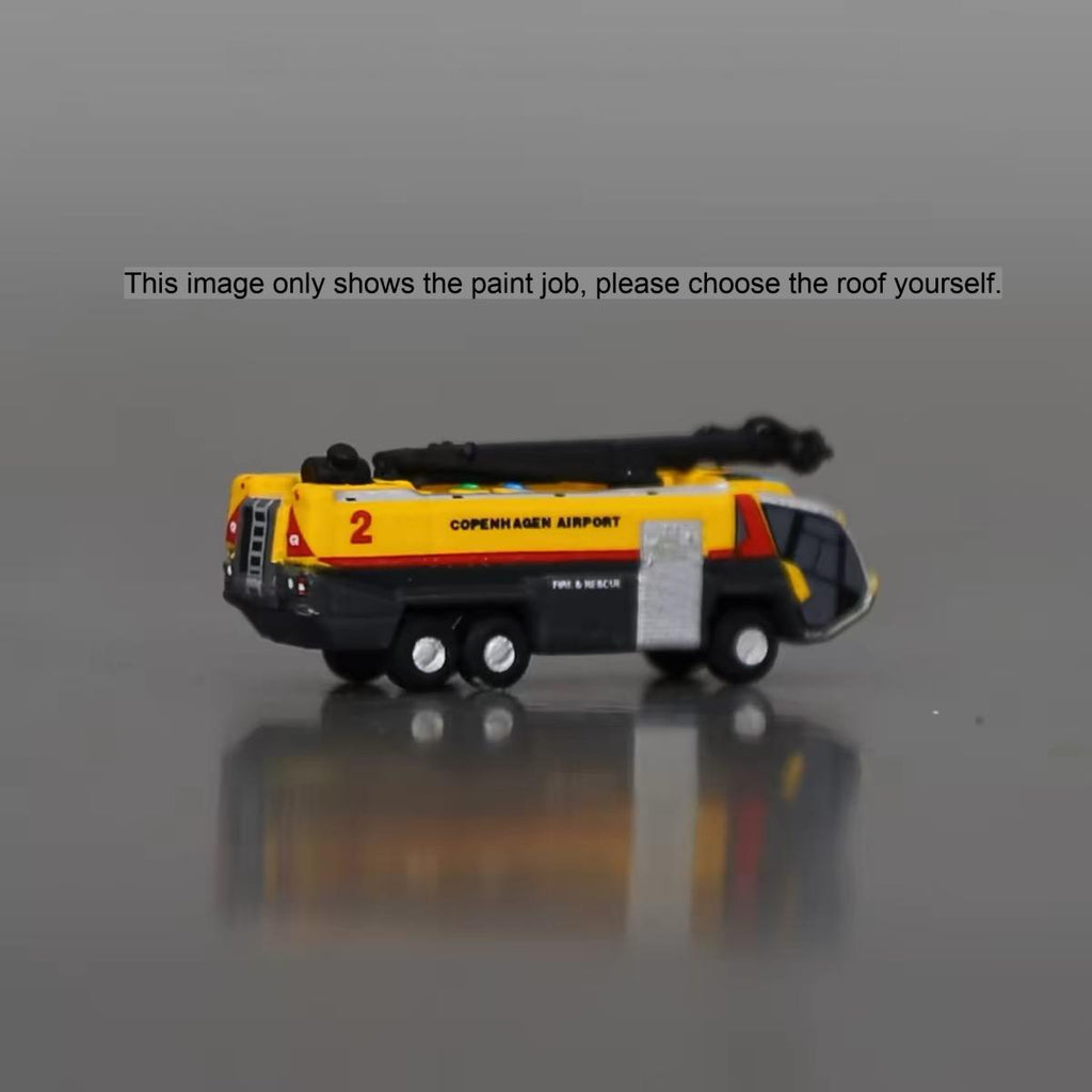 Scale 1:400 Airport Panther 6x6 /6x6 HRET fire truck Finished 3D Model