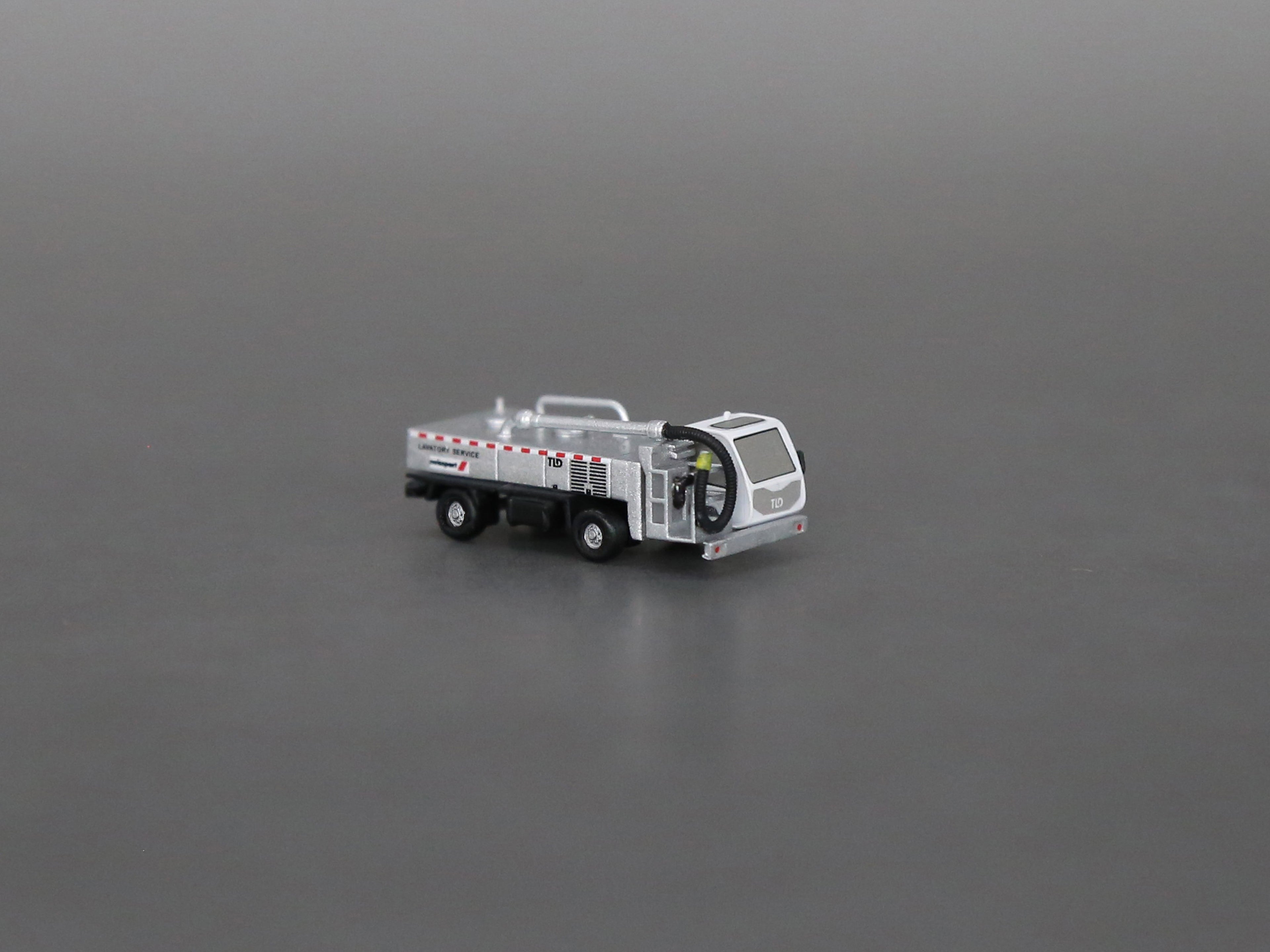 Scale 1:400/200 Swissport TLD LSP-900 Lavatory Truck Painted Printed 3D Model