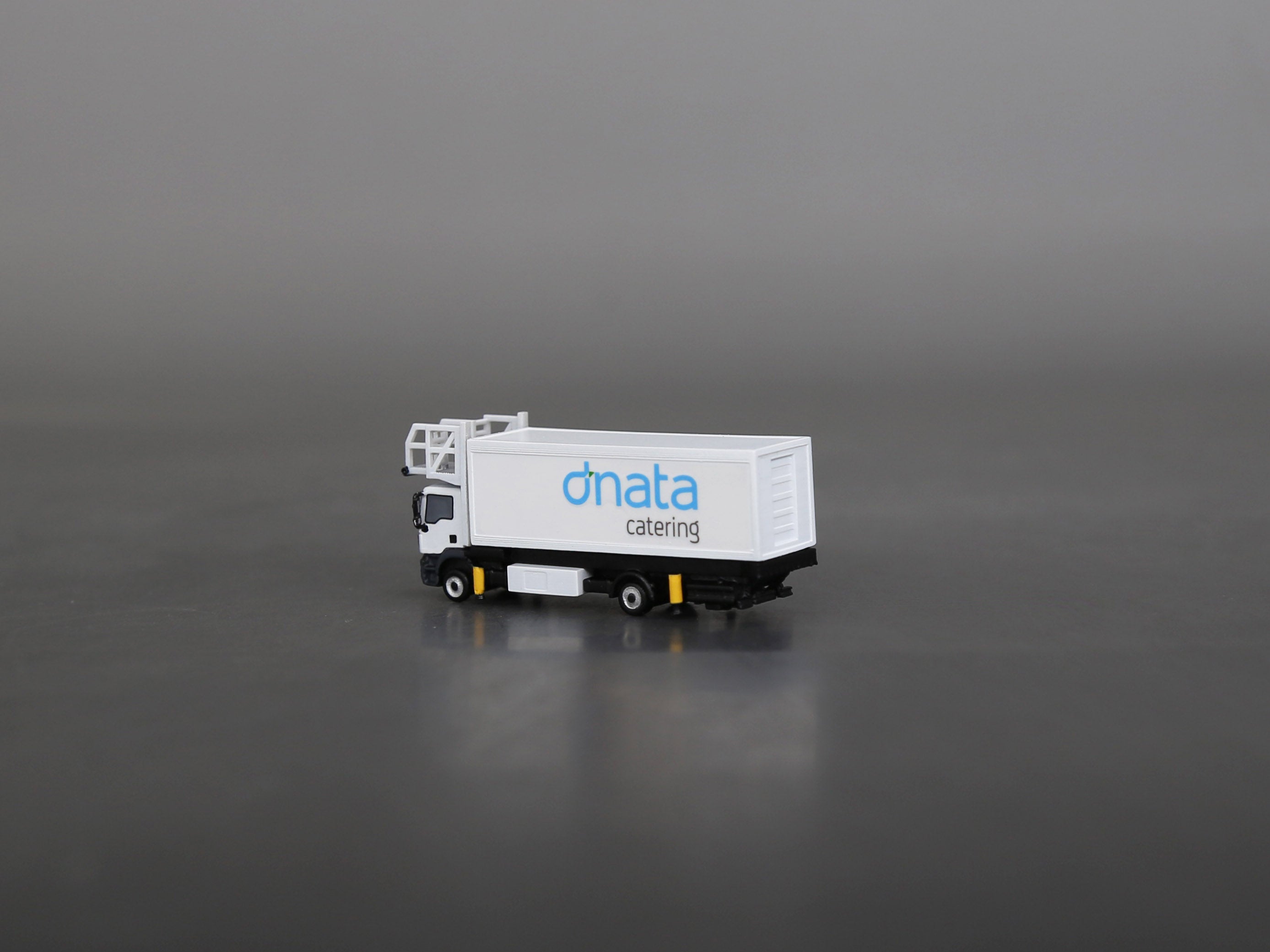Scale 1:400/200 MAN single-axle Aircraft DNATA Catering truck printed Finished 3D Model