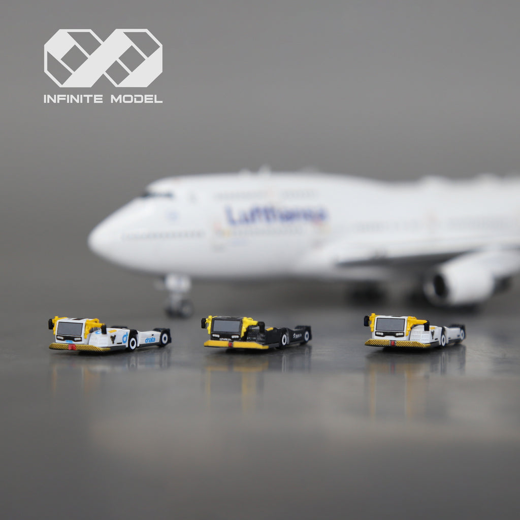 Scale 1:400 Airport AST-2 towbarless-tractor Finished 3D Model