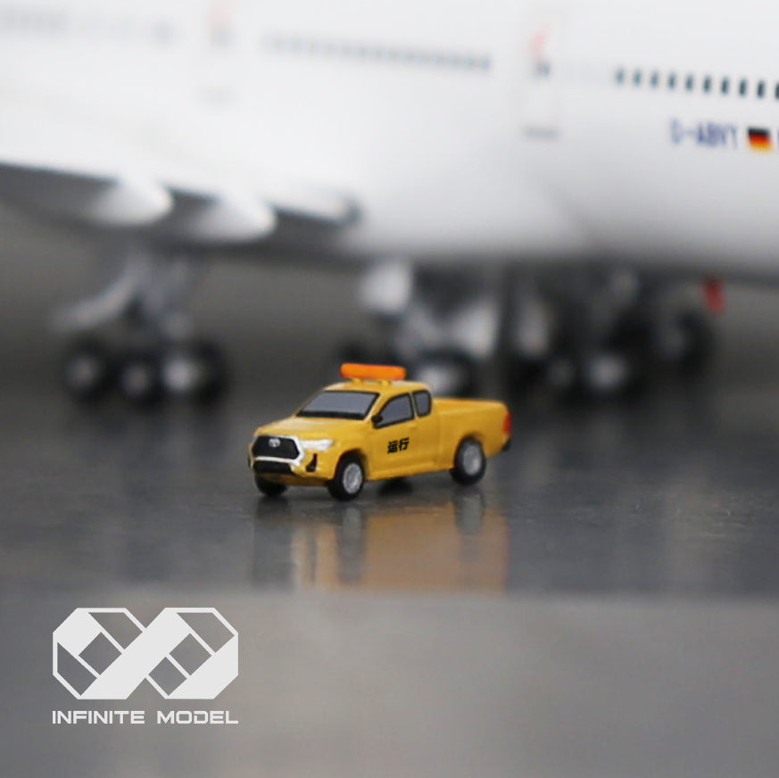 Scale 1:400 airport control vehicle Painted Printed 3D Model