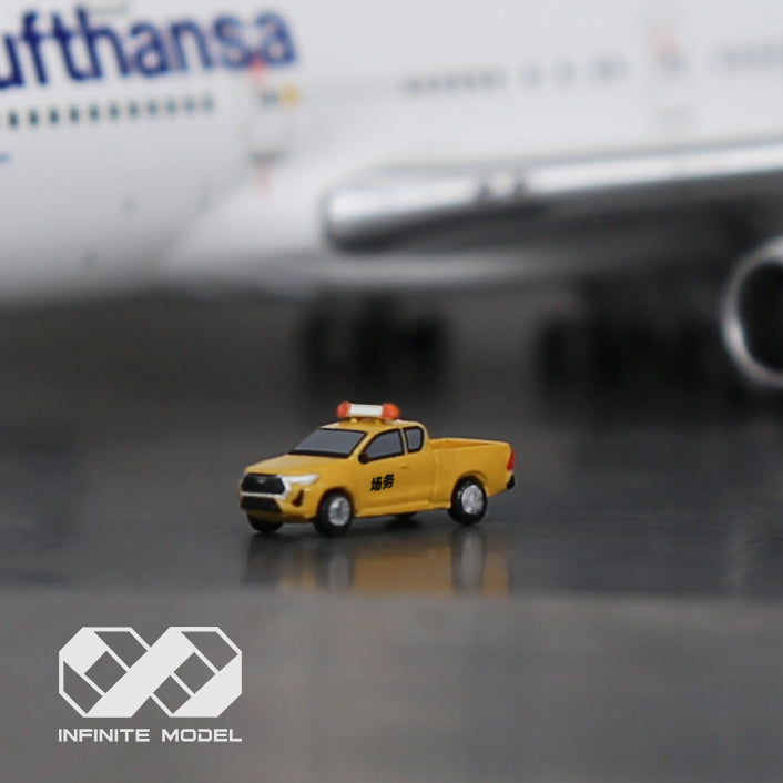 Scale 1:400 airport control vehicle Painted Printed 3D Model