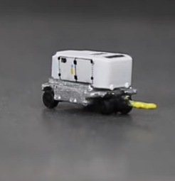 1/400 Airport GPU-409 Ground Power Unit Car Finished Painted Printed 3D Model