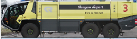 Scale 1:400 Airport Panther 6x6 fire truck Finished 3D Model