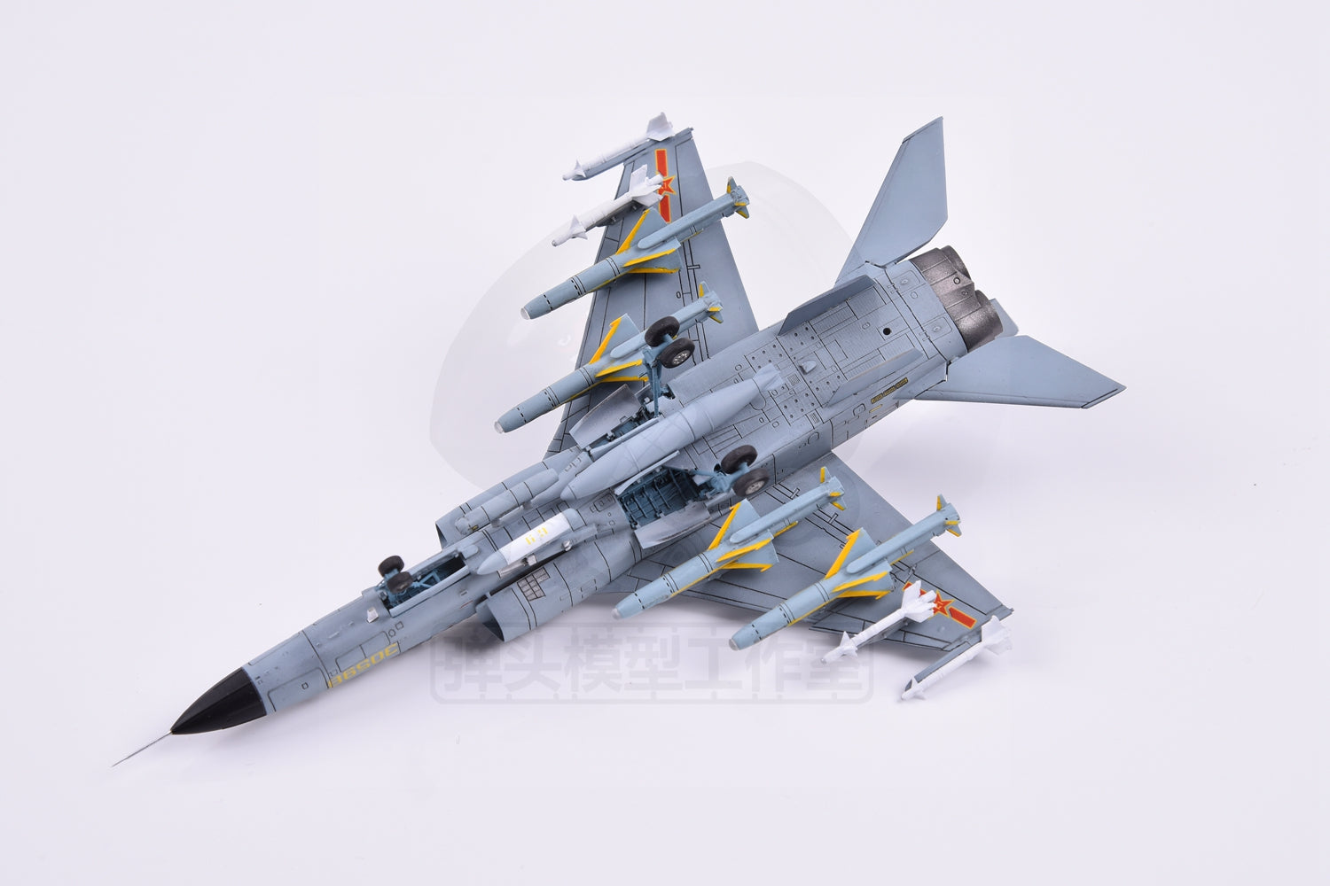 Preorder 1/144 JH-7A Fierce Phantoms combat bomber Assembling 3D Printed Model