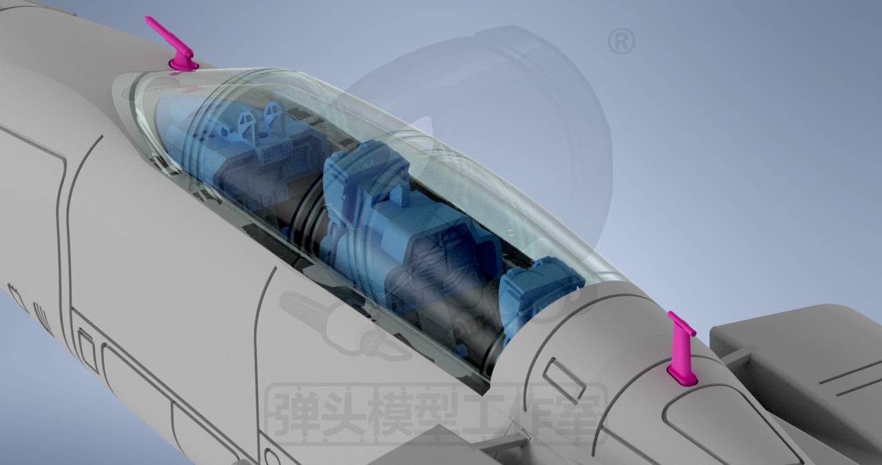 Preorder 1/144 JH-7A Fierce Phantoms combat bomber Assembling 3D Printed Model