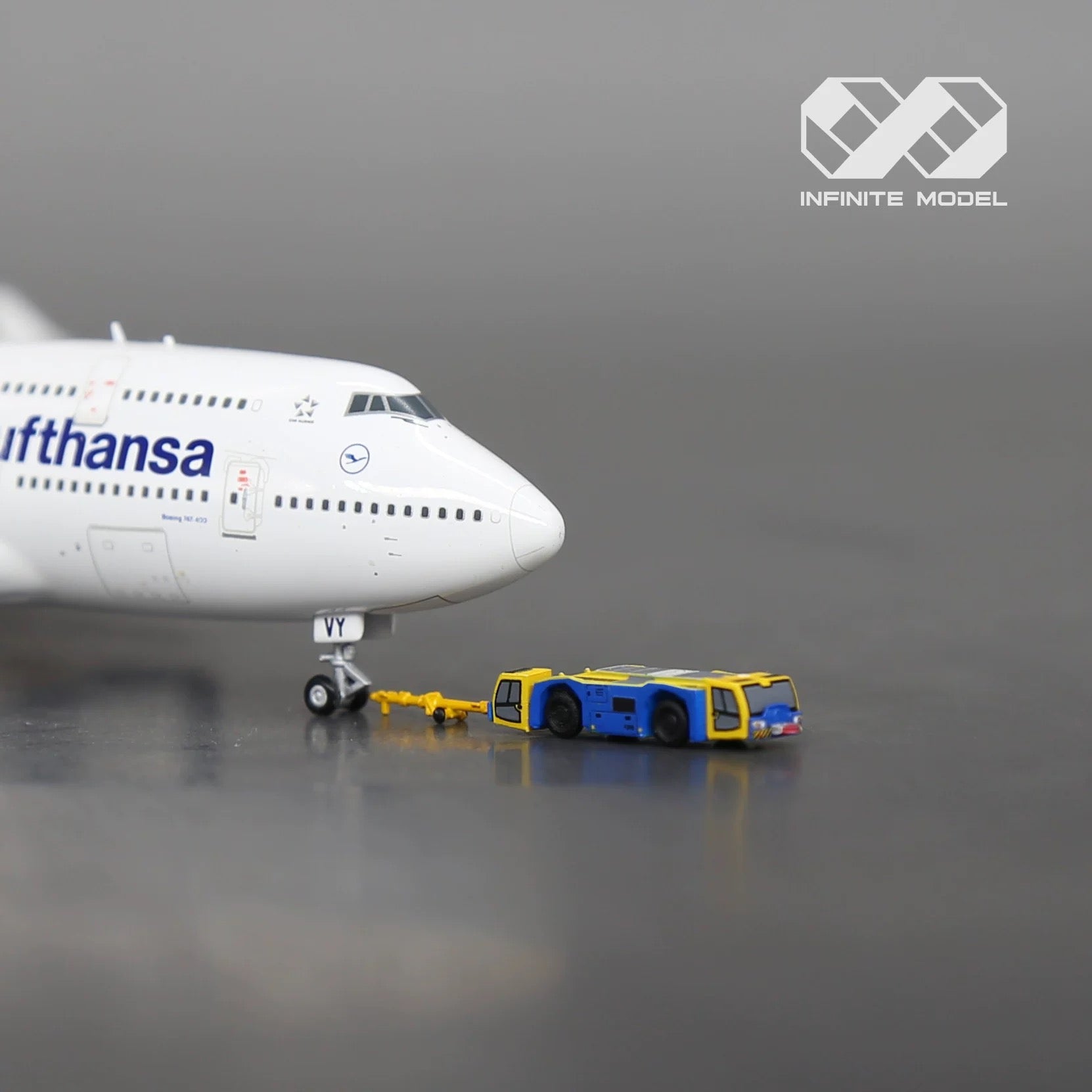 1/400 Aircraft Blue F396 Tractor Finished Printed 3D Model