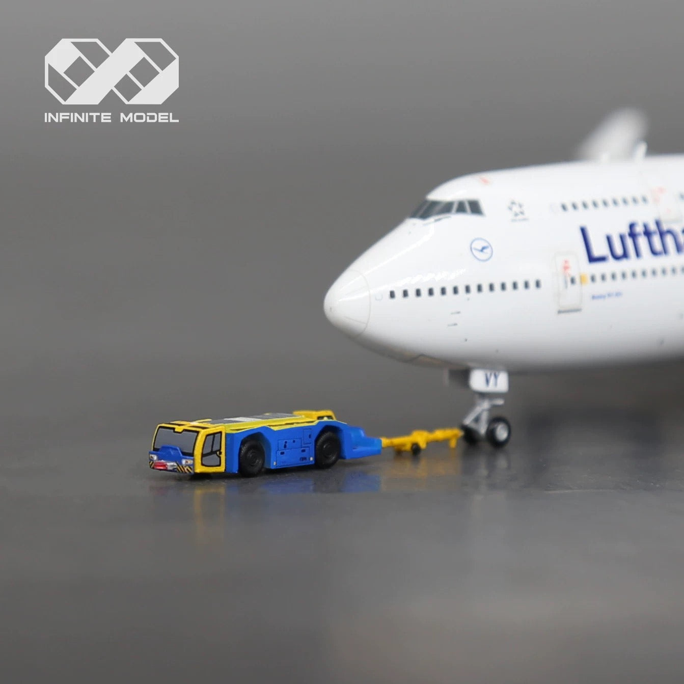 1/400 Aircraft Blue F396 Tractor Finished Printed 3D Model