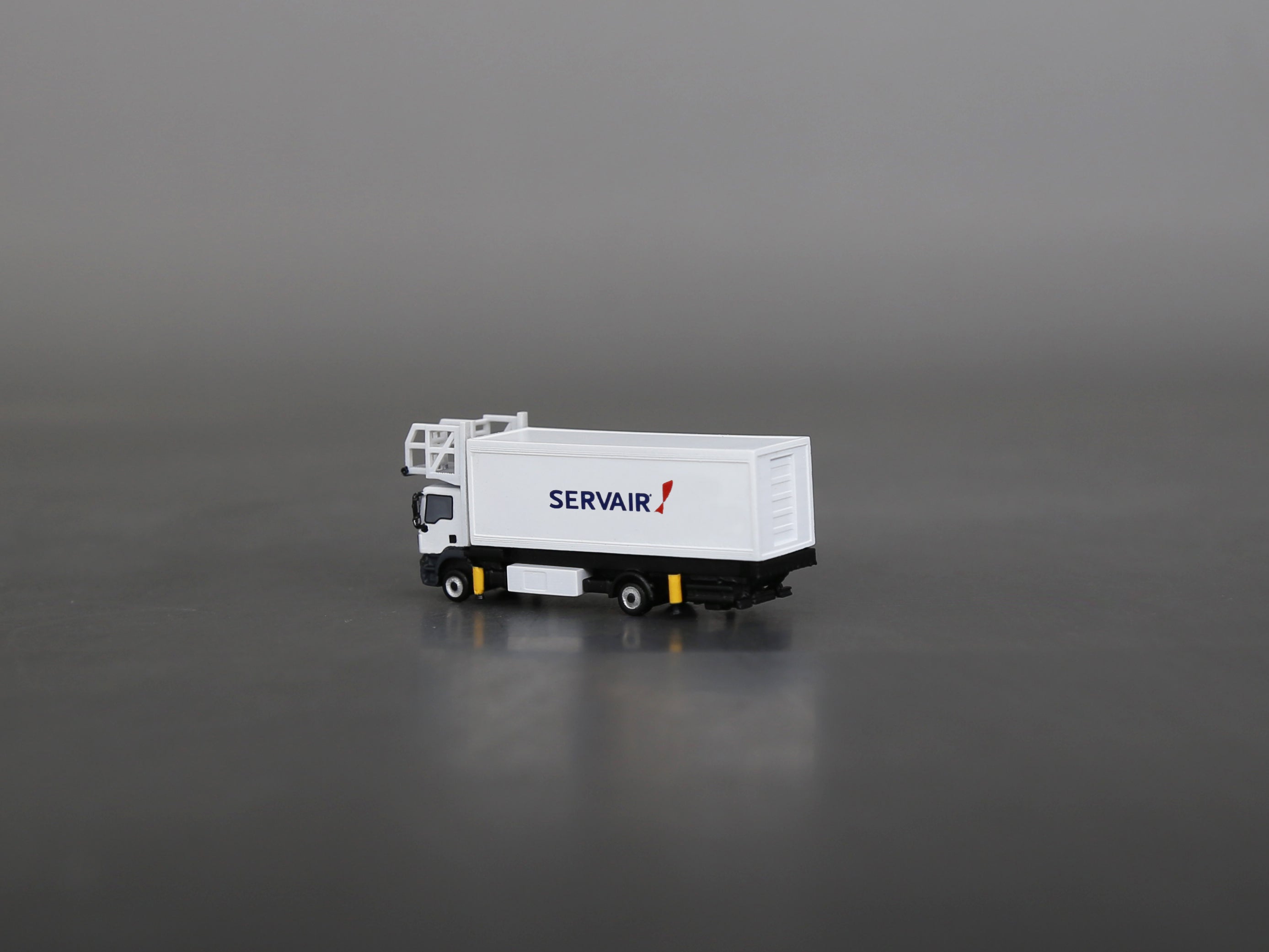 Scale 1:400/200 MAN single-axle Aircraft Servair Catering truck printed Finished 3D Model