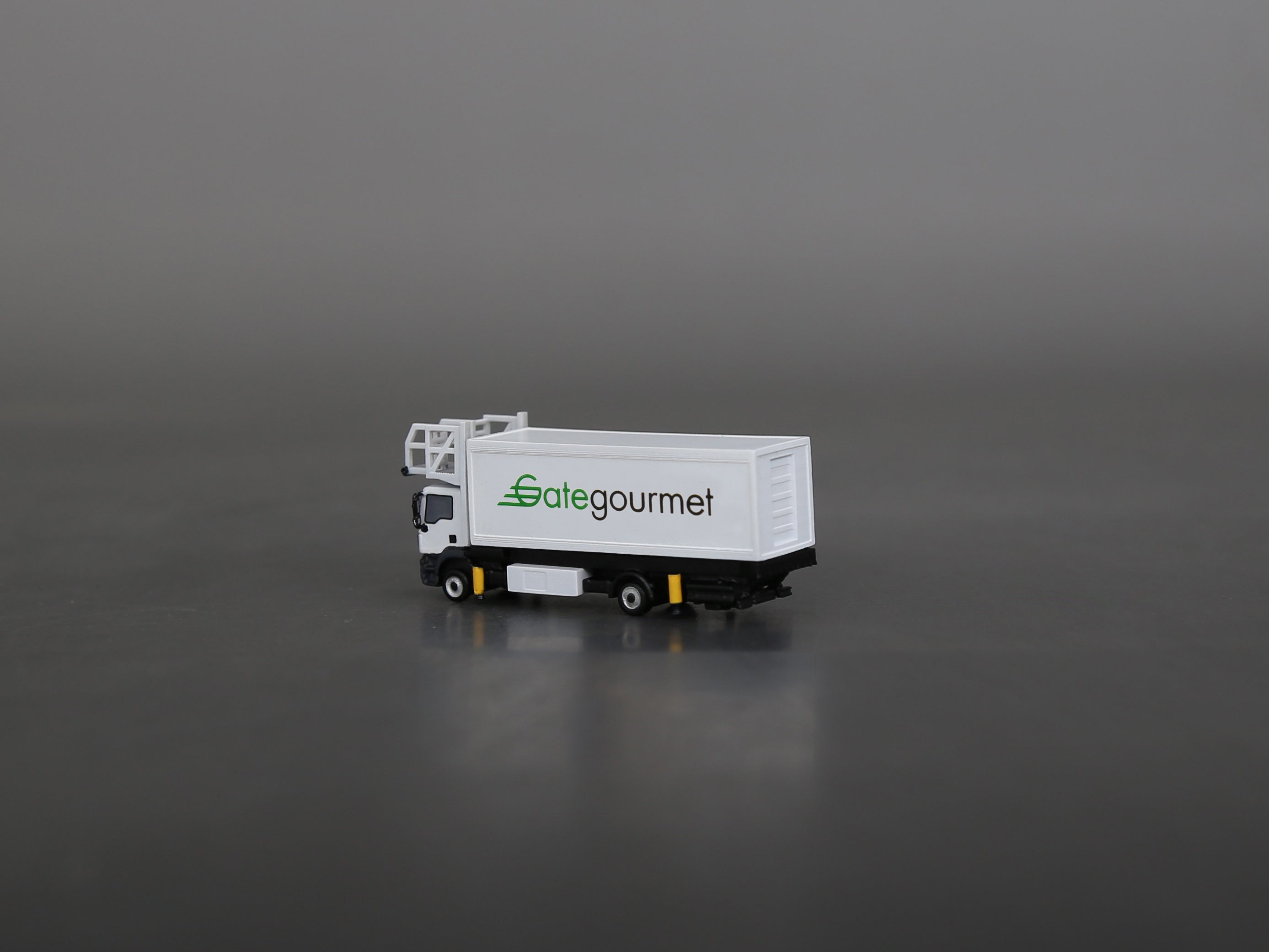 Scale 1:400/200 MAN single-axle Aircraft Gate Gourmet Catering truck printed Finished 3D Model