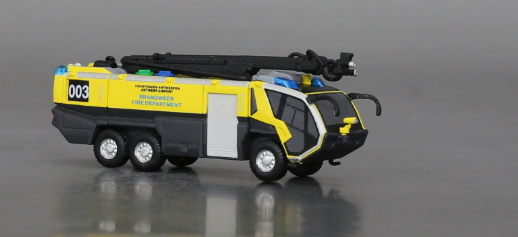 Scale 1:400 Airport Panther 6x6 HRET fire truck Finished 3D Model