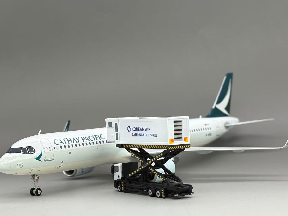 Scale 1:400/200 Korean Air Catering truck printed Finished 3D Model car