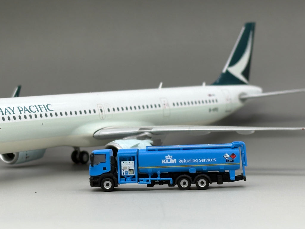 Scale 1:400/200 Aircraft Single-axle KLM Gas Refueler Finished Printed 3D Model
