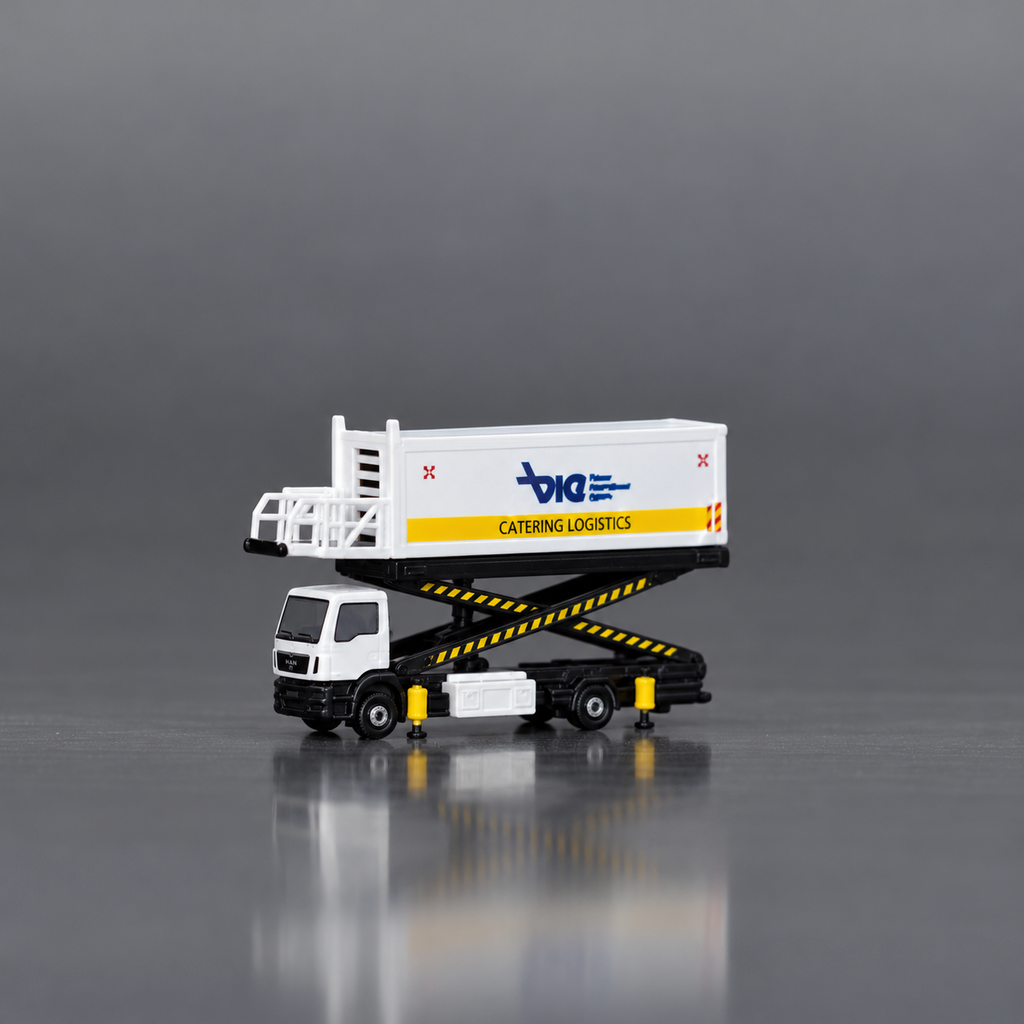 Scale 1:400/200 MAN single-axle Aircraft Vienna Catering truck printed Finished 3D Model