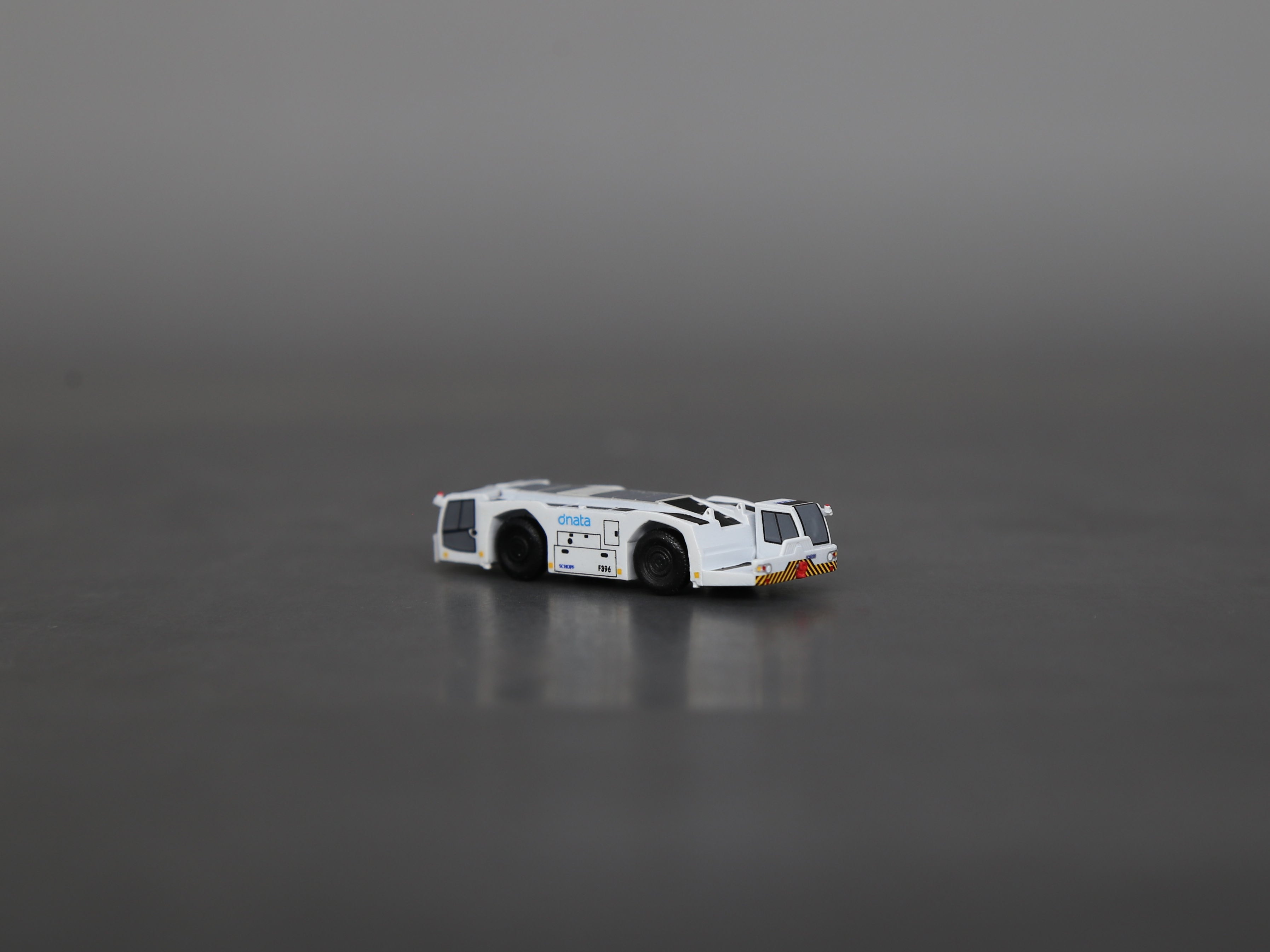 Scale 1:200/400 Aircraft DNATA F396 Tractor Finished Printed 3D Model