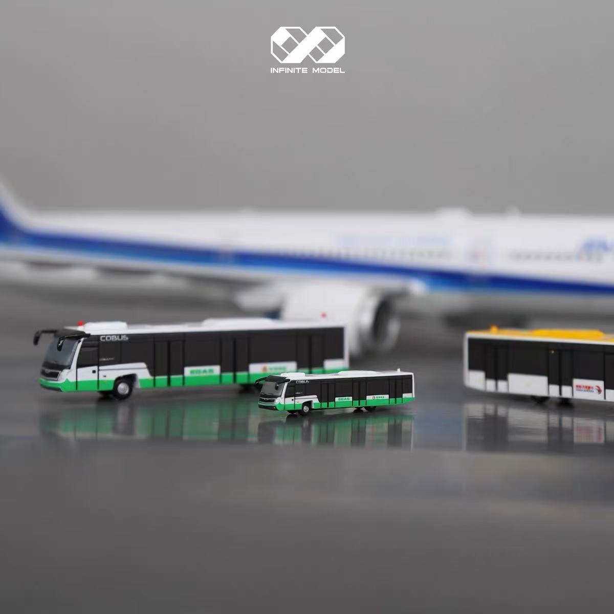 Scale 1:400 Airport Cobus 3000 Finished 3D Model Car