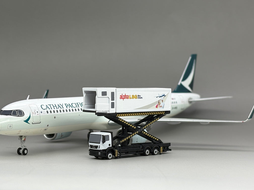 Scale 1:400/200 Alpha LSG airport Catering truck printed Finished 3D Model car
