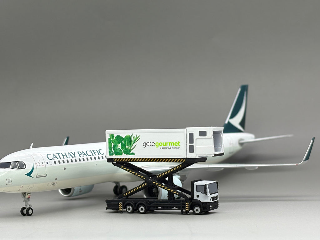 Scale 1:200 Airport New Gategourmet Catering truck printed Finished 3D Model car