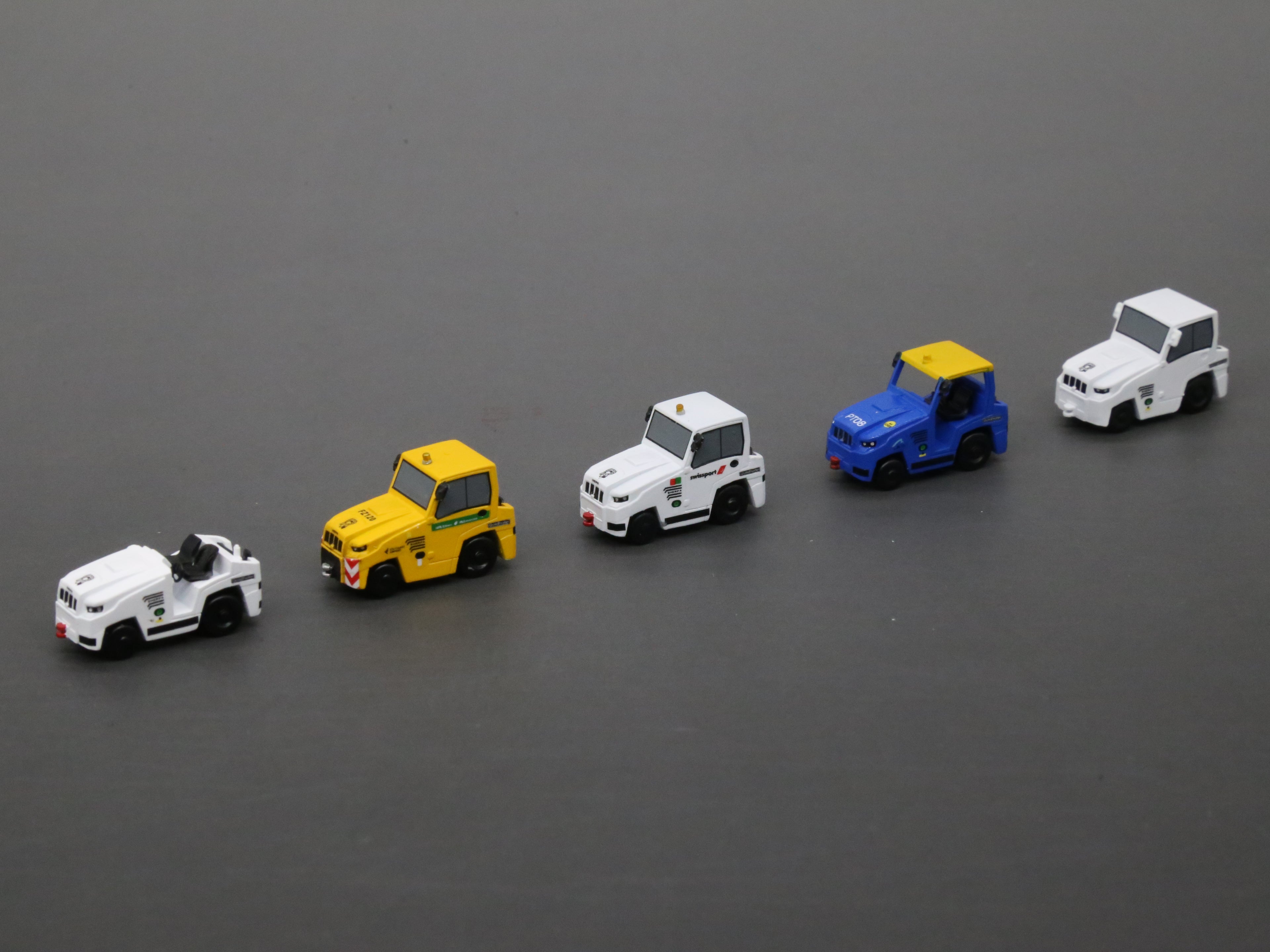 Scale 1:200/144 Airport Service herpa tractor inished Painted Printed 3D Model