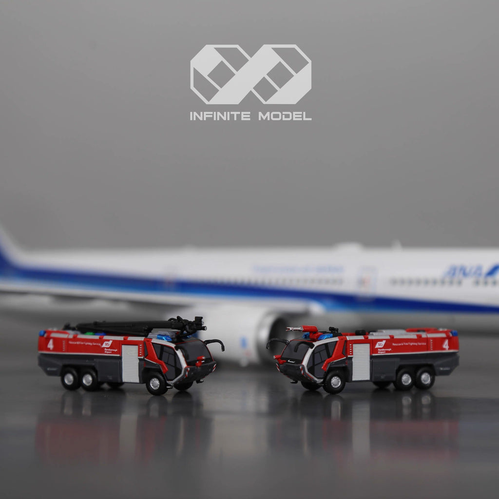 Scale 1:200 Farnborough airport Panther 6x6 HRET fire truck Painted Printed 3D Model