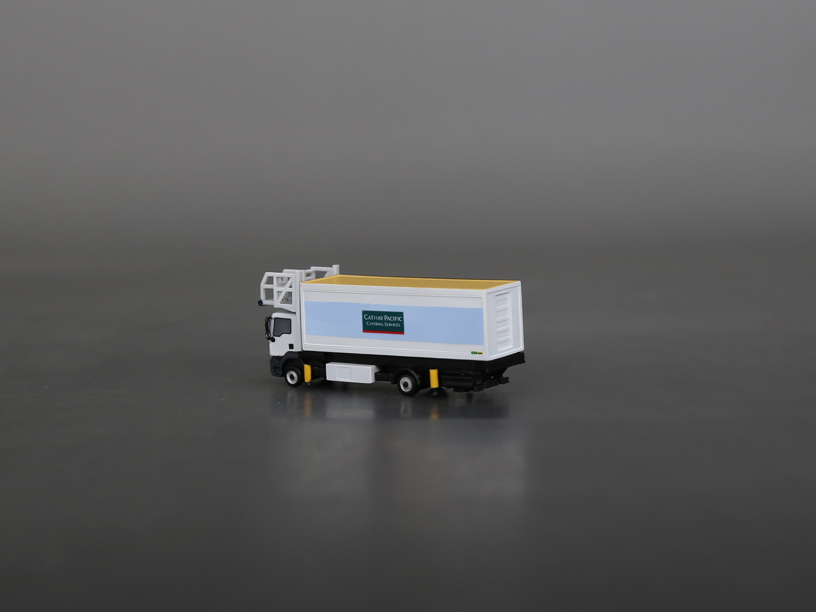 Scale 1:400/200 MAN single-axle Aircraft Cathay Pacific Catering truck printed Finished 3D Model